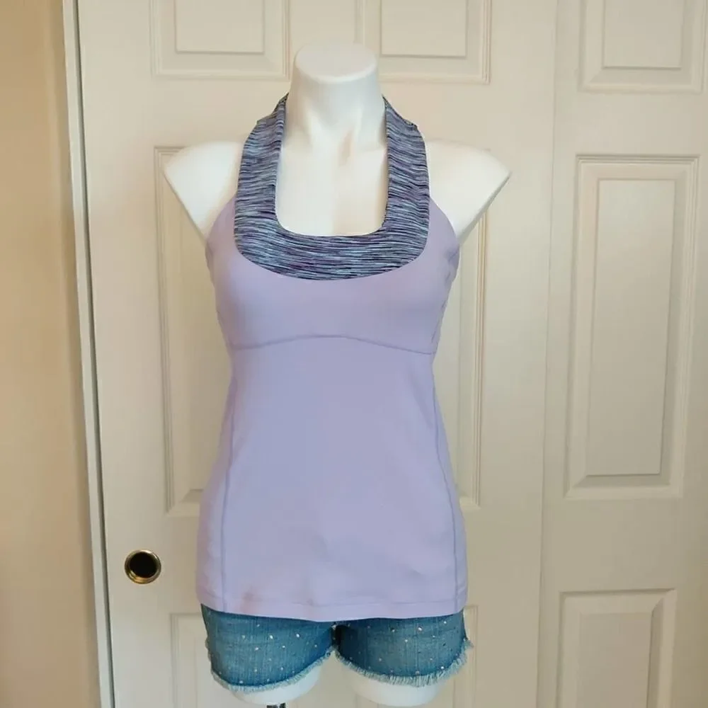 Lululemon Scoop Neck Tank sz 8 lavender